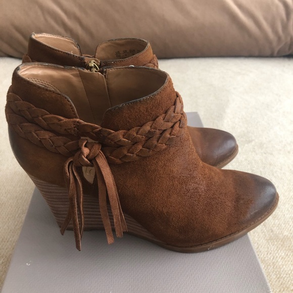 FrancoSarto L-Loni Bootie, Cognac LE - Picture 4 of 7